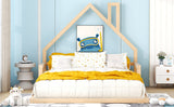 Haven Full Floor Bed - Natural Wood House Design by Lissie Lou