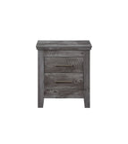 Vidalia Nightstand, Rustic Gray Oak 27323