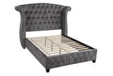 Sophia Queen Bed Gray