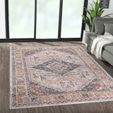 Vintage Medallion Woven Area Rug 10x8- Online Orders Only