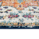 Boho Medallion Woven Area Rug (7x5) by Lissie Lou