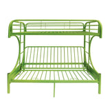 Eclipse Twin/Full/Futon Bunk Bed in Green by Lissie Lou