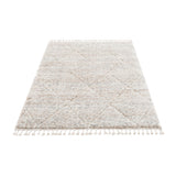 Talas Trellis Area Rug in Cream (120"x95")