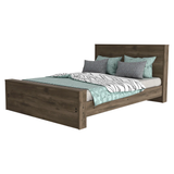 Monroe Rectangle Full Bed Frame Dark Brown