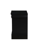 Louis Philippe III Nightstand in Black 19503