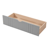 Full Size Daybed with Two Drawers - Gray- by Lissie Lou