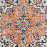 Boho Medallion Woven Area Rug (7x5) by Lissie Lou