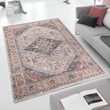 Vintage Medallion Woven Area Rug 10x8- Online Orders Only